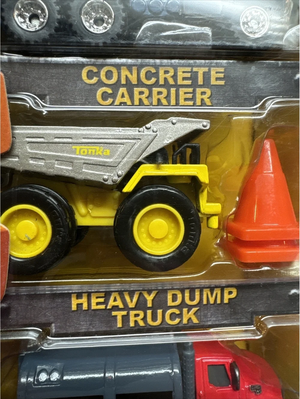 Tonka Metal Construction Crew Vehicles 3 Pack Dump Truck Fuel Concrete Carrier